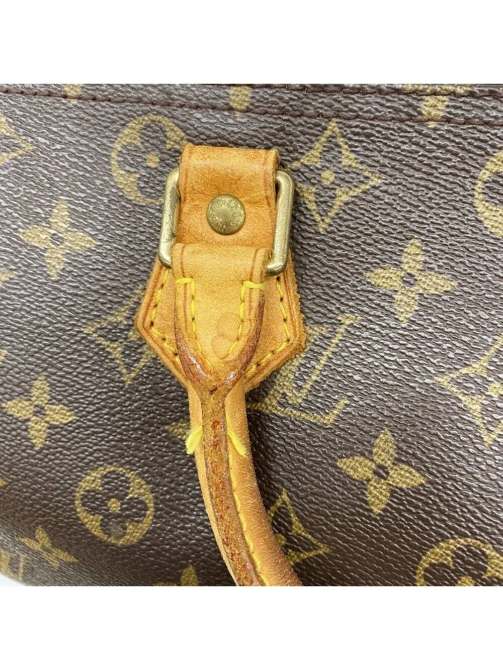 Louis Vuitton Handbag Monogram Speedy 30 Brown